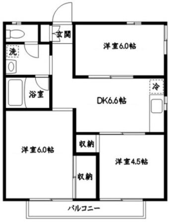 Rico新柏の物件間取画像